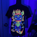 Ajolote Dios T-shirt Black Cotton Hoodie, Sweatshirt | GrindPrints.com