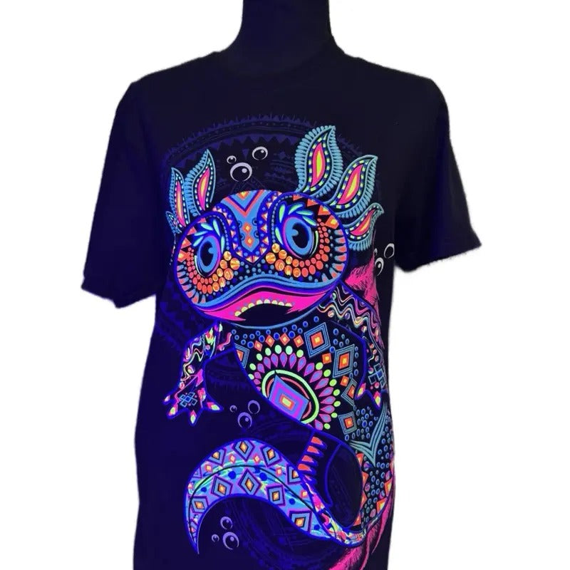 Ajolote multicolores T-shirt Tshirt Menswear Hoodie, Sweatshirt | GrindPrints.com
