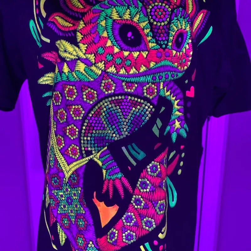 Ajolote ovni T-shirt Black Cotton Menswear Top Hoodie, Sweatshirt | GrindPrints.com