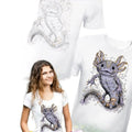 Ajolote para dama T-shirt Hoodie, Sweatshirt | GrindPrints.com