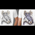 Ajolote unisex T-shirts Casual Cotton Black Hoodie, Sweatshirt | GrindPrints.com
