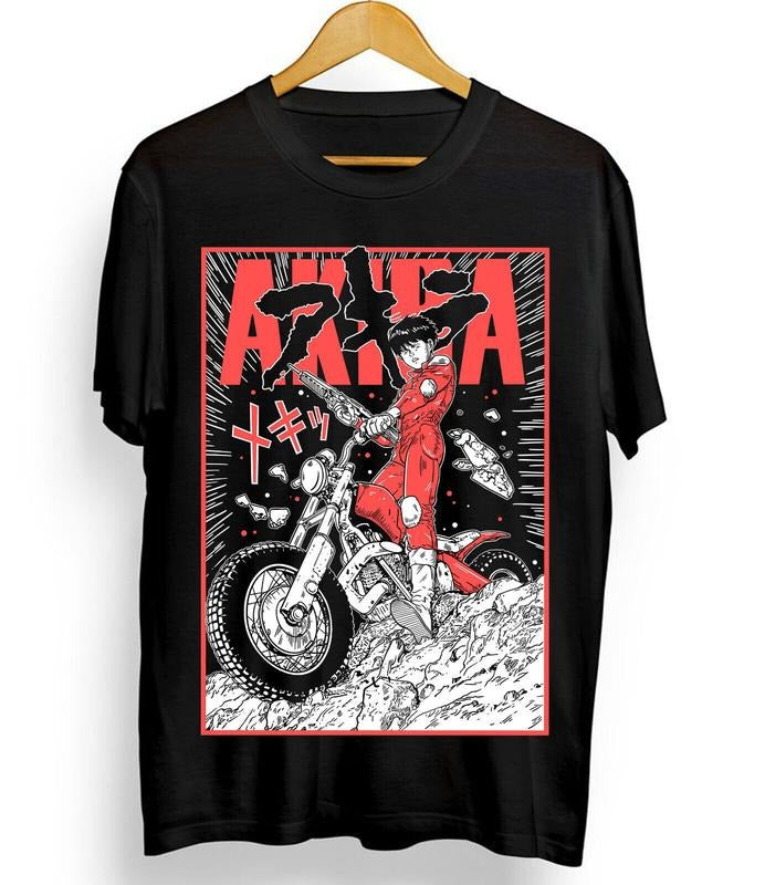 Akira T-Shirt S-4XL,Anime Shirt,Retro Neo Tokyo Manga Tetsuo Kaneda Shirt Tshirt S-4XL Hoodie, Sweatshirt | GrindPrints.com