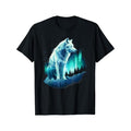 Alaska Arctic Up North White Wolf Lover T-Shirt Made in USA Hoodie, Sweatshirt | GrindPrints.com