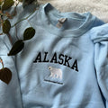 Alaska Embroidered Sweatshirt Unisex T-Shirts, Hoodie | GrindPrints.com