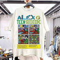 Alex G Band Tour Graphic Short Sleeve Natural Unisex Tshirt Men Women S-5XL Hoodie, Sweatshirt | GrindPrints.com