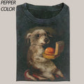 Alison Friend - Left Holding The Burger 2024 Unisex T-shirt, Funny Dog Cute lovers Tee, graphic tees, meme shirts, Gift...