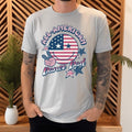 All-American Dance Dad Smiley Face Shirt, Retro Competitive Dance Dad Tee, American Flag Competition Dance Dad Hoodie,...