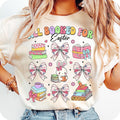 All Booked Easter Easter Books Bunny Reading Teacher Bunny Cute Easter Nerd Easter Teacher T-Shirts, Hoodie, Sweatshirt