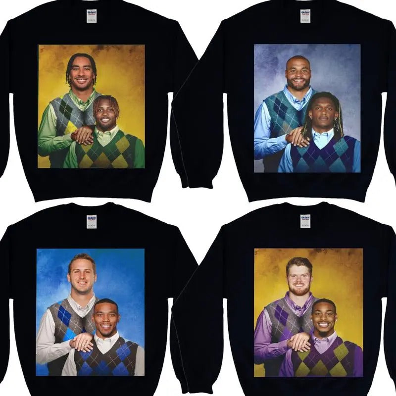 All Football Teams Step Brothers Funny Sweatshirt, Sweater for Football Fans T-Shirts, Hoodie | GrindPrints.com