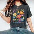 All For Love Love For All Shirt, LGBTQ Shirt, Pride Shirt, LGBTQ Pride Shirt, Pride Love Shirt, LGBTQ Pride Shirt, Gift...