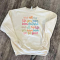 All My Life You Have Been Faithful SWEATSHIRT  - Christian Women SWEATSHIRT - Crewneck Sweatshirt T-Shirts, Hoodie