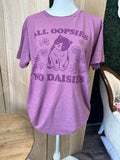 All Oopsies No Daisies Tee - Purple - Cat Lover Tee - Purple Tshirt - Funny Tee Hoodie, Sweatshirt | GrindPrints.com