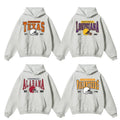 All Team Football Crewneck Hoodie, Football Team Hoodie, Vintage Sport Team Hoodie, Gift for Men and Women ncaa fan...
