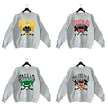All Team Hockey Crewneck - Retro Ice Hockey Sweatshirt for Game Day Fans T-Shirts, Hoodie | GrindPrints.com