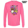 All Things Halloween Long Sleeve Comfort Colors T-Shirt 'NLB' Hoodie, Sweatshirt | GrindPrints.com