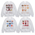 All team Football Coquette Soft Sweatshirt, College Shirt, Customize your College Shirt Off- ash Unisex Sweatshirt...