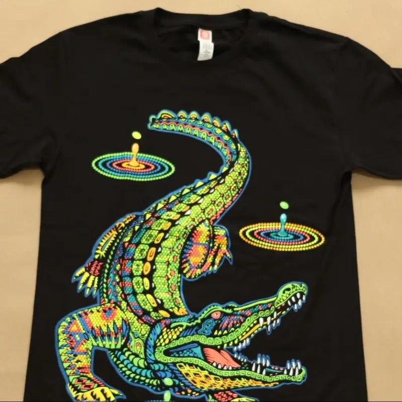 Alligator t-shirt Cotton Black Hoodie, Sweatshirt | GrindPrints.com