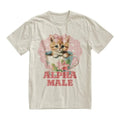 Alpha Male Funny Kitten Tshirt, Funny Cat Meme Shirt Cotton Menswear Hoodie, Sweatshirt | GrindPrints.com