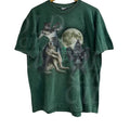 Alpha Wolf Vintage 90s Retro Meme Grunge Alpha Wolf Washed Oversize Shirt Emo Silly Wolf Shirt T-Shirts, Hoodie, Sweatshirt