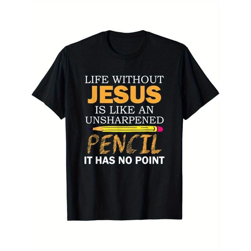 Alphabet print, can't live without Jesus, anything casual T-shirt made in usa Hoodie, Sweatshirt | GrindPrints.com
