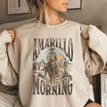 Amarillo By Morning Sweatshirt, Amarillo Cowboy Crewneck vintage sweatshirts, cowgirl outfits, western outfits women...