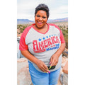 America the Beautiful V-Neck T-Shirts, Hoodie, Sweatshirt | GrindPrints.com