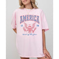 America, Land Of The Free, Eagle, 1776, USA, Independence Day, 4th Of July, Stars Stripes, Patriotic Tshirt, Women's...