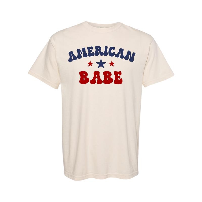 American Babe Graphic 4th of July Summer T-Shirt Hoodie, Sweatshirt | GrindPrints.com