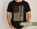 American Flag Craft Beer Tap Shirt For Men - Gift For Beer Lover - Patriotic Usa Craft Beer Shirts For Dad On Father's...