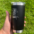 American Flag Pew Pew Yeti Tumbler T-Shirts, Hoodie, Sweatshirt | GrindPrints.com
