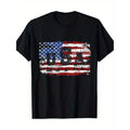 American Flag USA United States Of America Patriotic Team T-Shirt- 100% Cotton 220g made in usa Hoodie, Sweatshirt