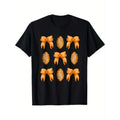 American Football, Halloween Football T-Shirt With Thousands Of Styles, 100% Cotton, Male And Female Friends, Mom And Dad...