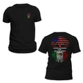 American Grown With Mexican Roots Front & Back Print T-Shirt Casual Classic Hoodie, Sweatshirt | GrindPrints.com