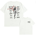 American High Street Skull Trendy Print Tee, Skull Y2k Graphic Tee, Goth Aesthetic Tee, Unisex T-Shirt, Gift For Men...