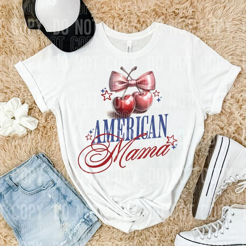 American Mama DTF Transfers - THIS IS NOT A SHIRT Hoodie, Sweatshirt | GrindPrints.com