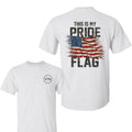American Pride Shirt, This Is My Pride Flag Graphic Tee, Patriotic Cotton Top for Proud Americans Anime Graphic, Short...