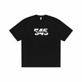 American Split Logo Printing round Neck Basic Casual All-Match Design Sense Loose Fashion Brand Short Sleeve T-shirt...
