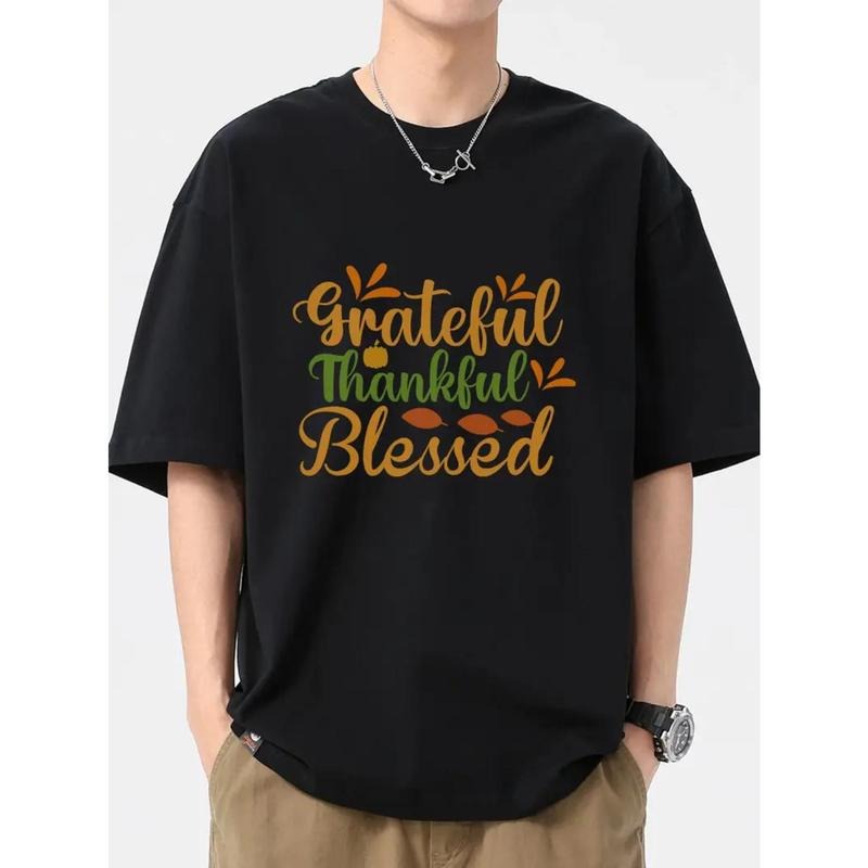 American Alphabet Short Sleeved Pumpkin Print Fun Pattern Casual Made USA T-Shirts, Hoodie, Sweatshirt