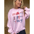 Americana Coquette Graphic Top T-Shirts, Hoodie, Sweatshirt | GrindPrints.com