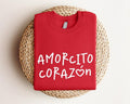 Amorcito Corazón Shirt, Valentine's Day Latino T-shirt, Dia de San Valentin Shirt, Spanish Tee, Mexican Shirt For...