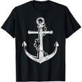 Anchor gifts vacation wear coastal beach sea marine sailor T-Shirt Made in USA Hoodie, Sweatshirt | GrindPrints.com