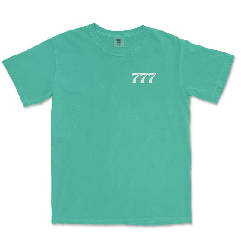 Angel Number 777 Lucky Charm Tee - Lucky Girls - Spiritual - Hoodie, Sweatshirt | GrindPrints.com