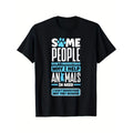 Animal Rescue Pet Adoption Quote For An Animal Lover T-shirt Comfortable, Casual Short Sleeve, Daily Wear, All Season,...