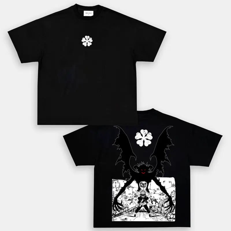 Anime Asta Black Clover Anime Vintage Oversize Anime Manga Heavyweight Cotton Anime Fan Anime Lover Back B & T-Shirts, Hoodie, Sweatshirt