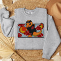 Anime Embroidered Shirt, Anime Embroidered Sweatshirt, Manga Embroidered Shirt, Anime Embroidered Hoodie | GrindPrints.com