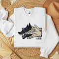 Anime JJK Embroidered Sweatshirt, Embroidered Anime Megumi Shirt, Divine Dogs Embroidered Shirt Hoodie | GrindPrints.com