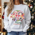 Anime Kawaii Christmas Sweatshirt, Anime Sweater, Anime Christmas Shirt, Anime Holiday Shirt, Christmas Vibes, Anime...