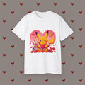 Anime Valentine's Day Hearts Shirt Crewneck Hoodie, Anime Shirt Gift For Otaku Sweatshirt | GrindPrints.com