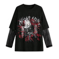 Anime Women of the Dark Gothic Forest ( T-shirt only ) - Cotton Unisex, Crew Neck, Size S- 3XL,Gift For Women Top...