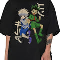 Anime Zoldyck Killua Gon Freecss Black Hunter X Hunter Japanese Love Fan Size S 3XL T-Shirts, Hoodie, Sweatshirt